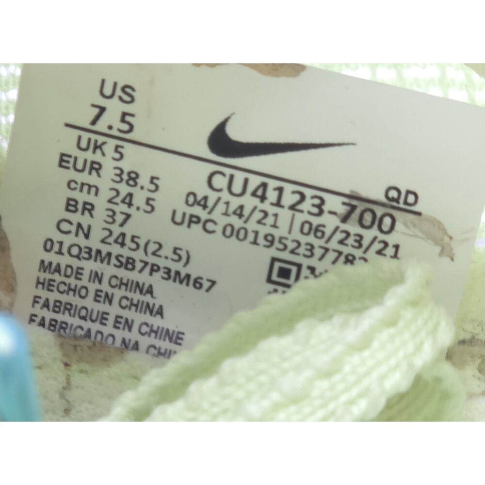 Nike ZoomX Vaporfly NEXT  2 'Fast Pack' Barely Volt CU4123-700 Women's Size 7.5 - Picture 7 of 7